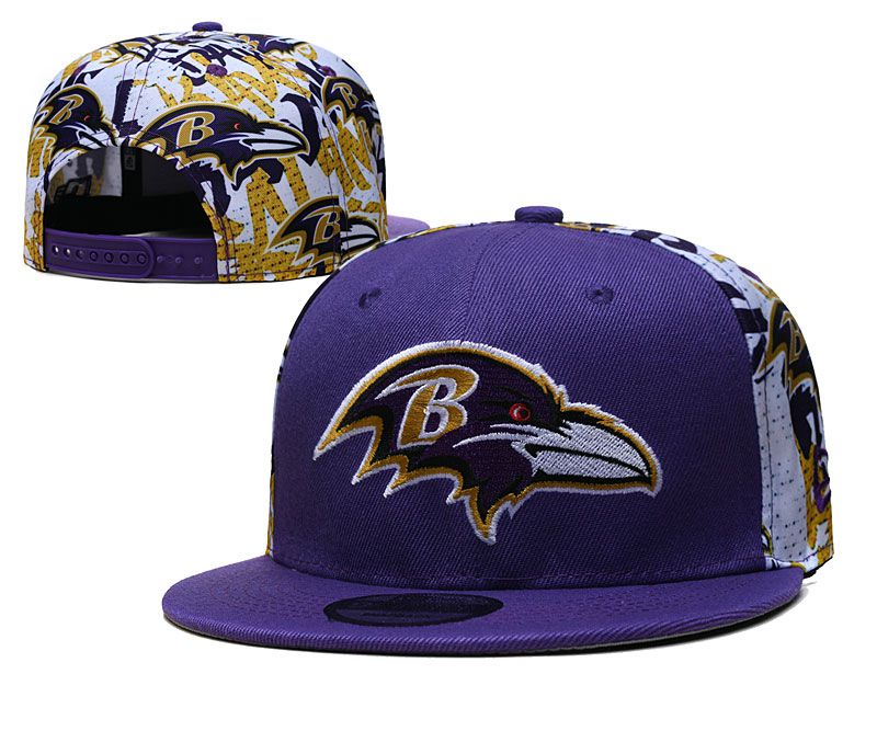 2022 NFL Baltimore Ravens Hat TX 0609->mlb hats->Sports Caps